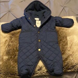 Ralph Lauren quilted bunting (snowsuit)